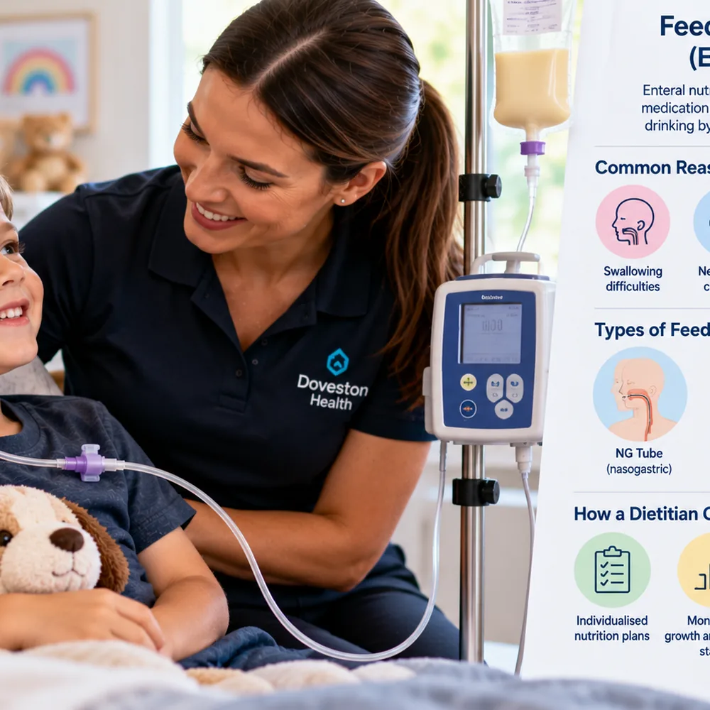 Feeding Tube Support (Enteral Nutrition) - Doveston Health